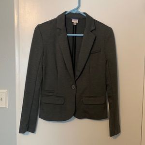 Gray blazer